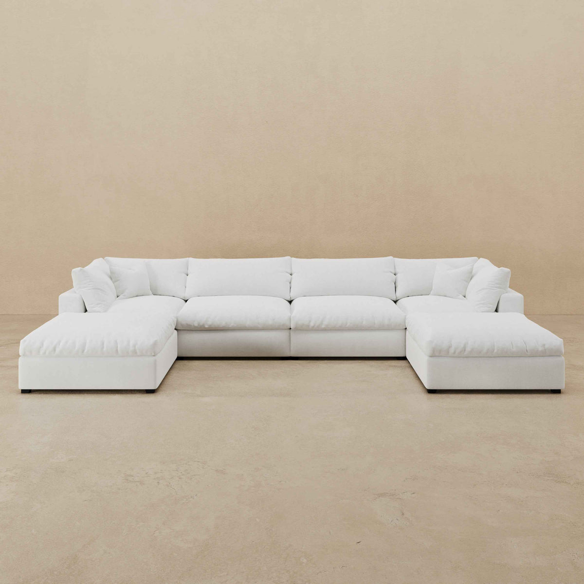 Nimbus Modular Sectional & Ottomans (Custom)