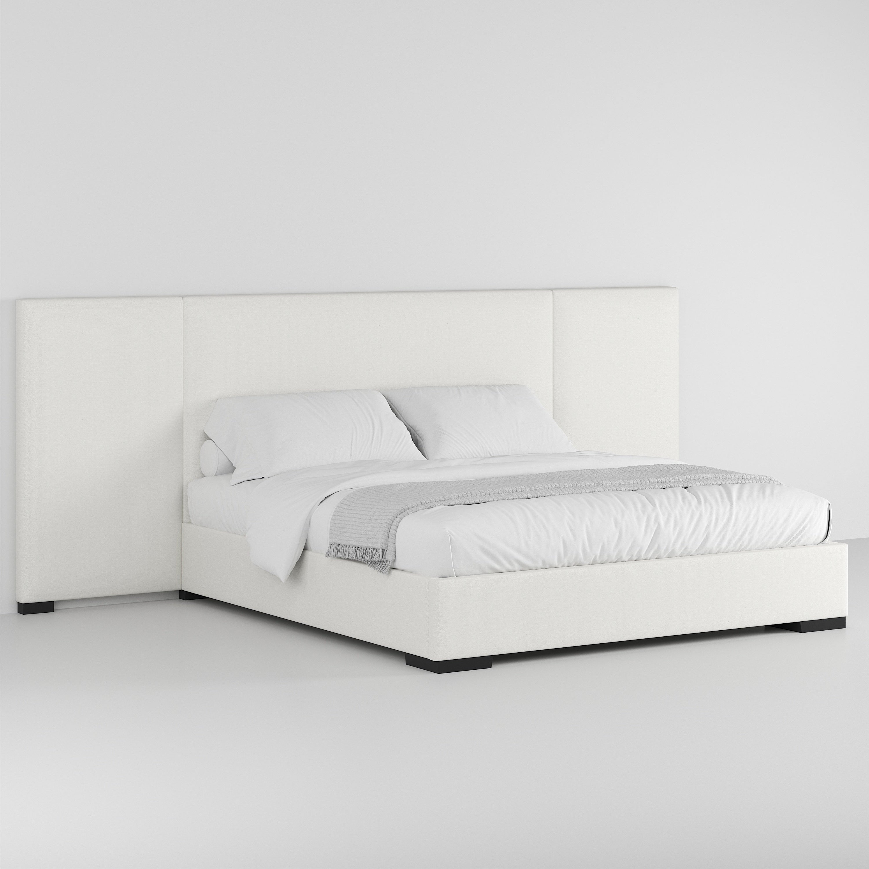 Santana XL Platform Bed (Custom) King 24"W #MWS Options 1