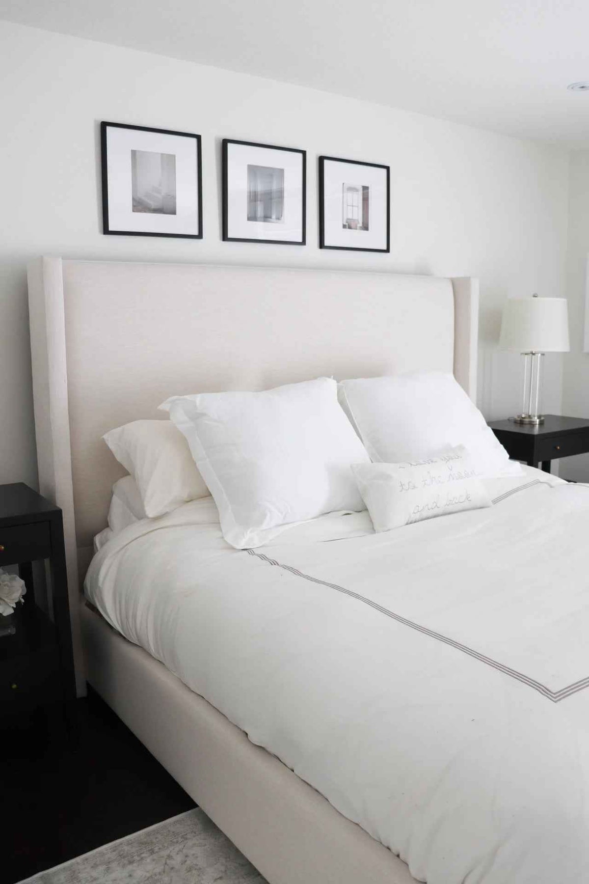 Santa Fe Upholstered Platform Bed (Custom)