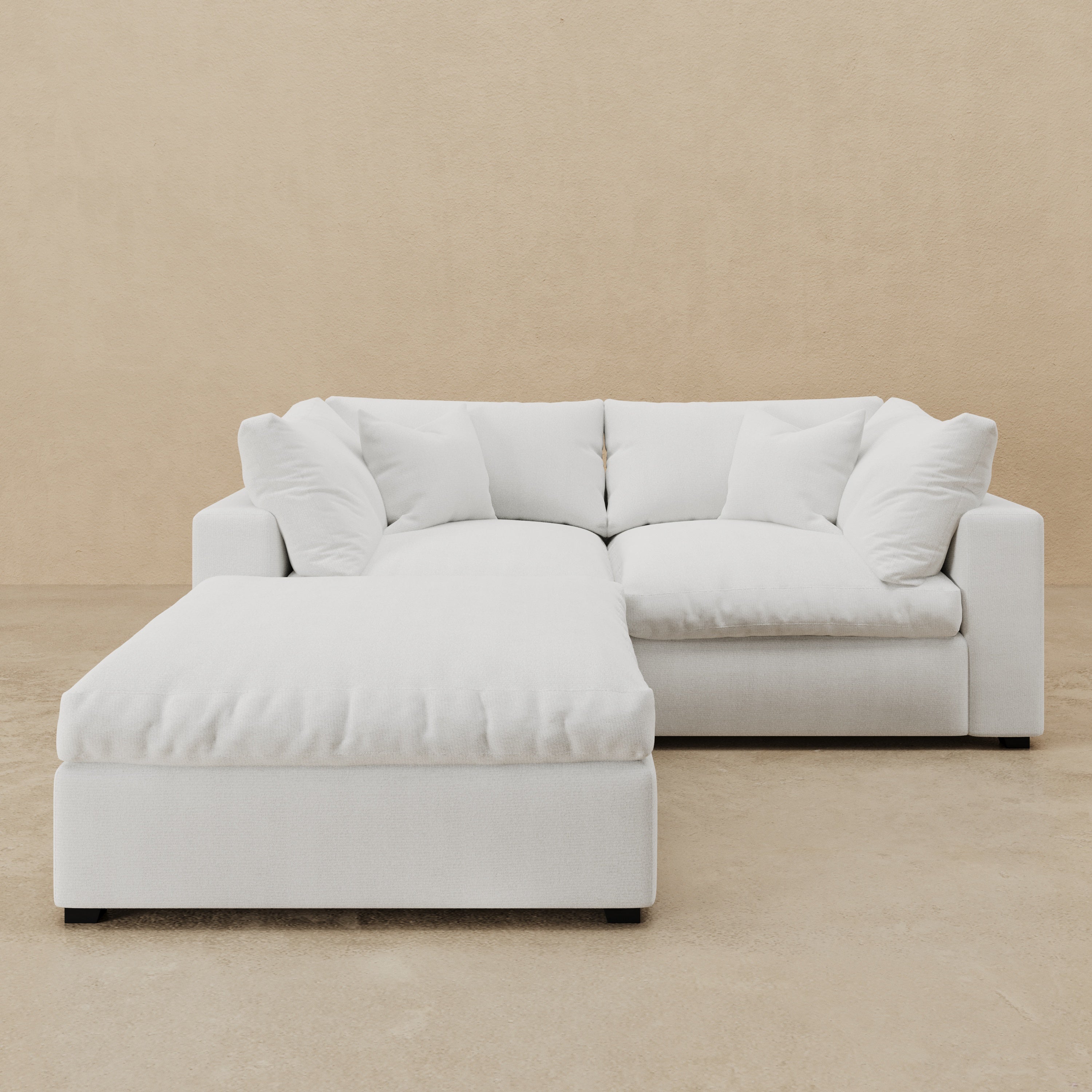 Nimbus Modular Loveseat & Ottoman (Custom)