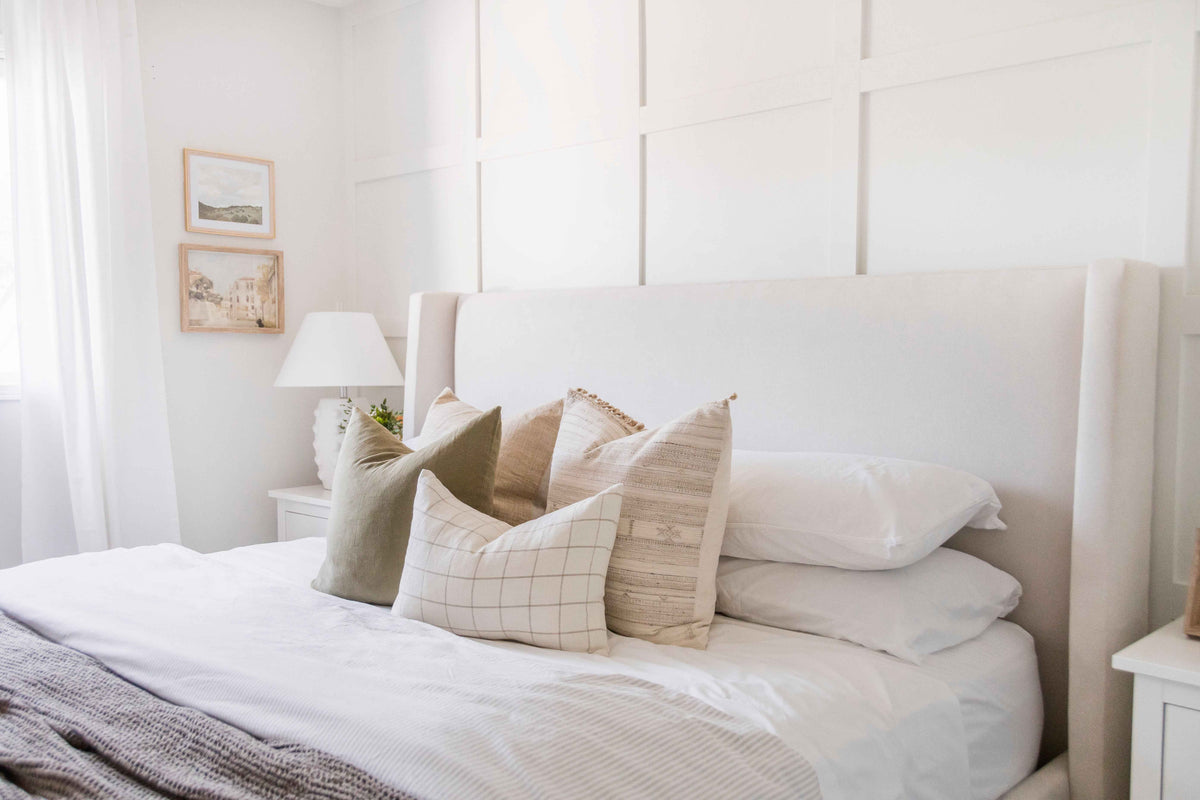 Santa Fe Upholstered Platform Bed (Custom)