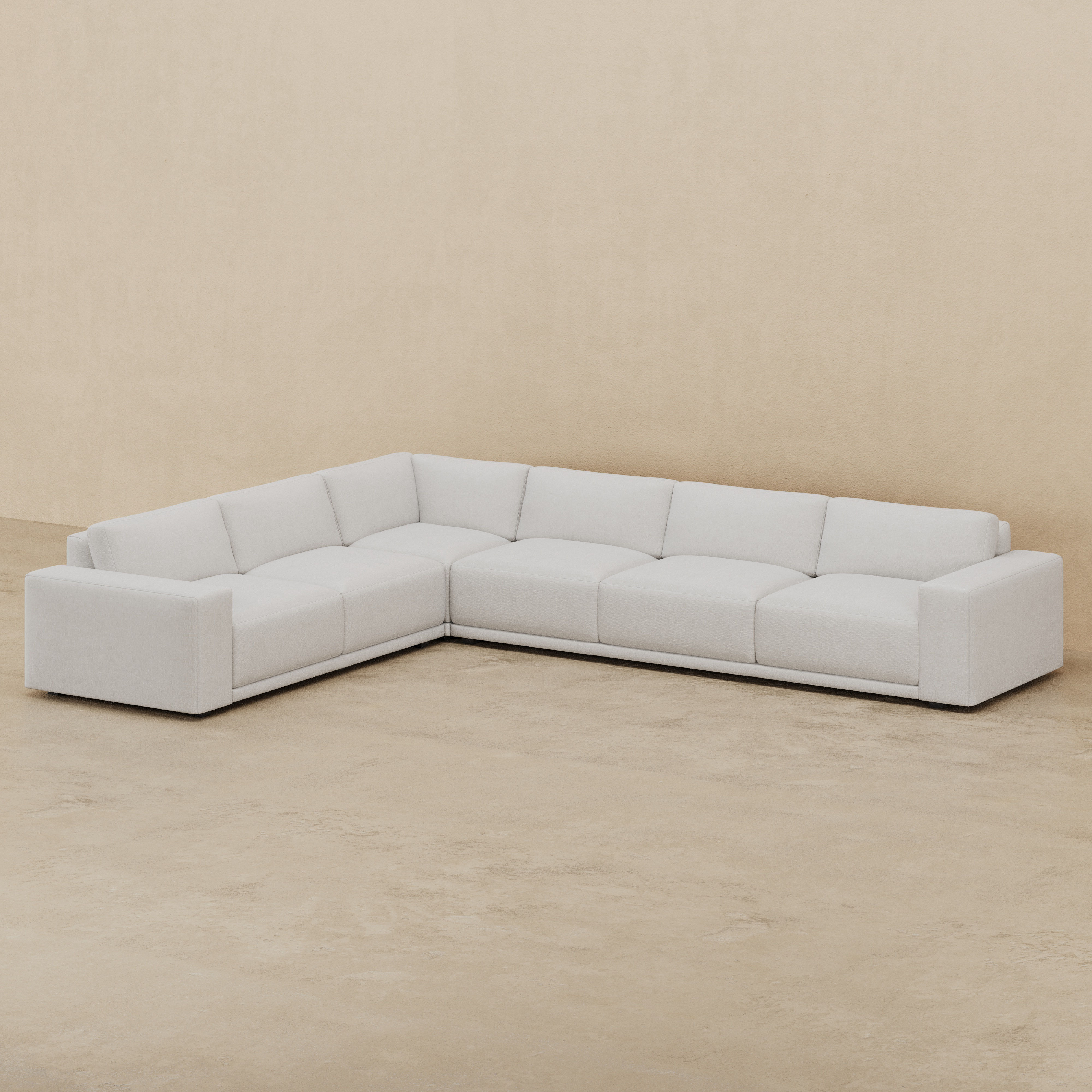Diane 2 x 3 Sectional (Custom) LHF Arm Loveseat Corner RHF Arm Sofa