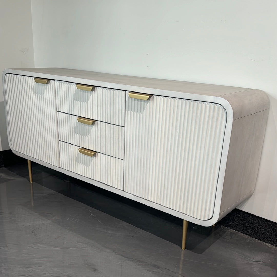 Tracy Server - Weathered White