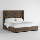 Stella Platform Bed (Custom) Queen 52"H #MWS Options 1