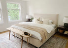 Santana Platform Bed (Custom) 🇨🇦 Queen 52"H #MWS Options 13
