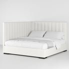 Celine Corner Platform Bed (Custom) 42"H #MWS Options 1 King