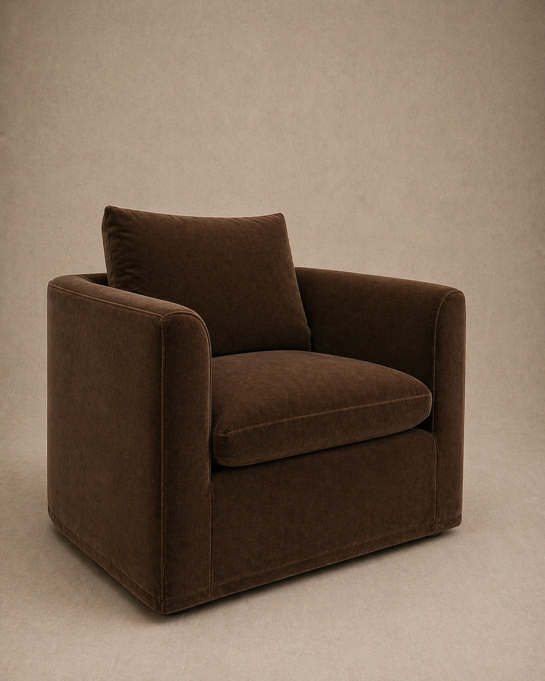 Eden Slipcover Swivel Chair (Custom)