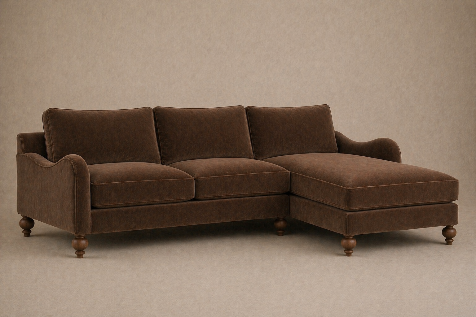 Windermere Arm Chaise Sectional (Custom)
