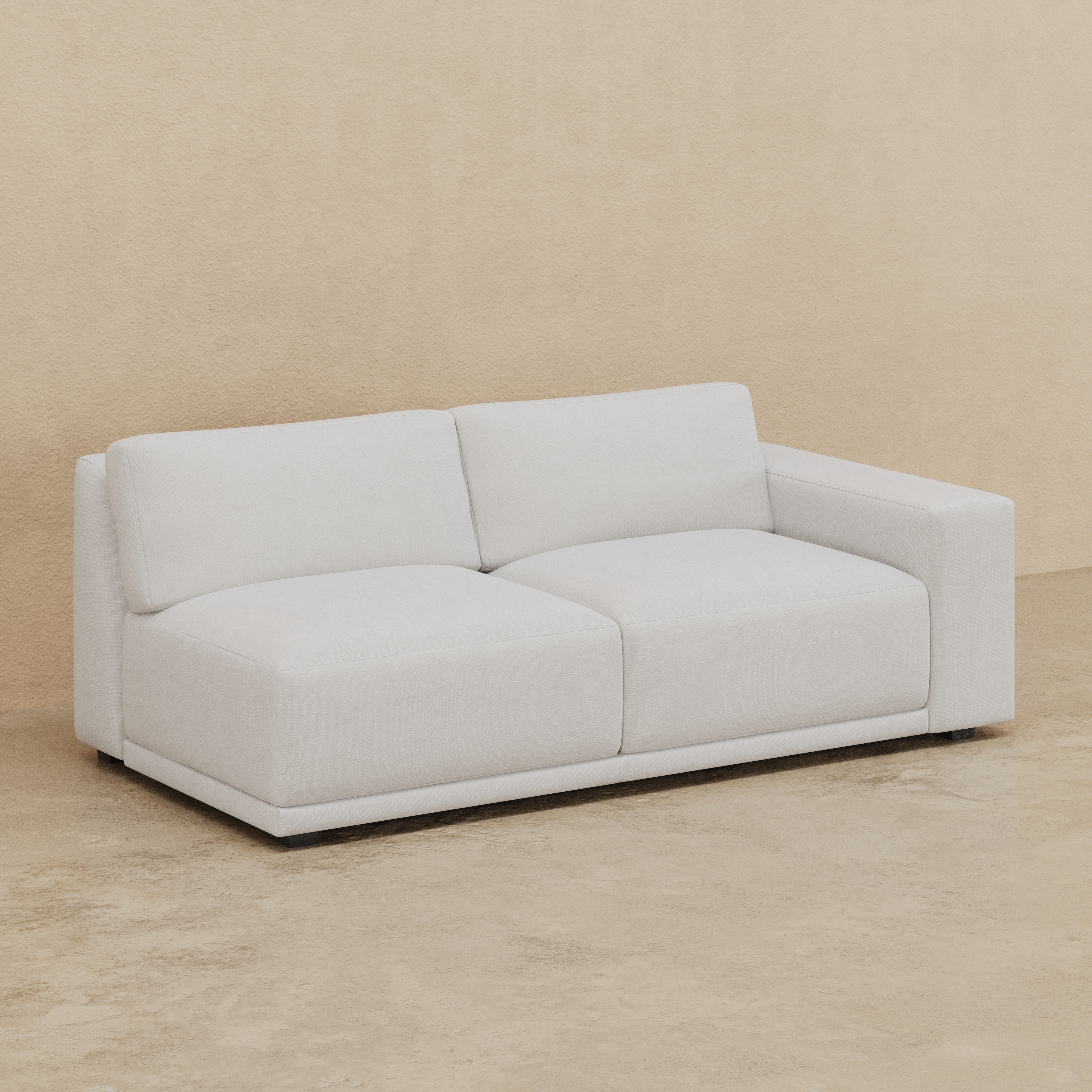 Diane One-Arm Loveseat (Custom) RHF Arm