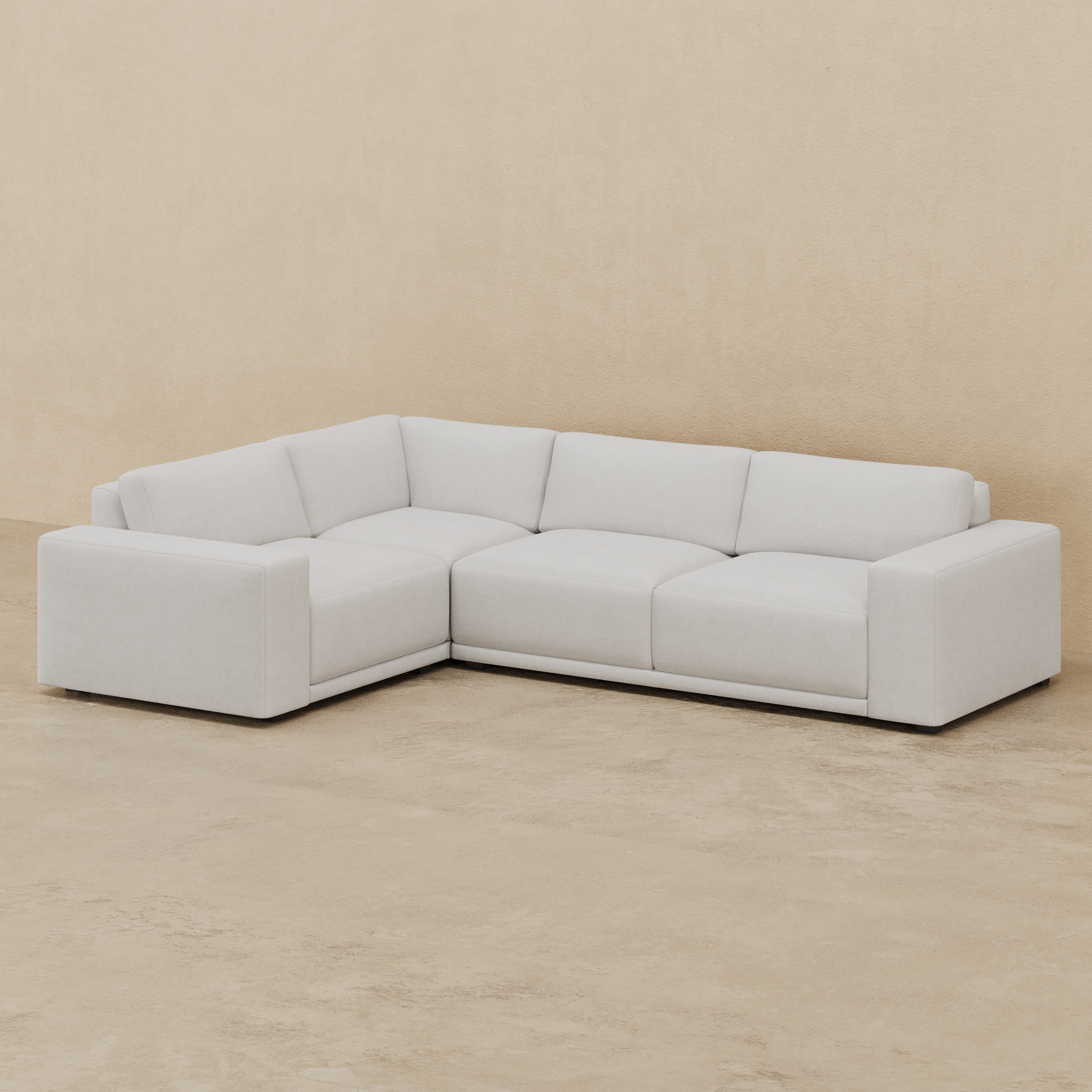 Diane 2 x 1 Sectional (Custom) LHF Corner Loveseat & RHF Loveseat