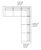 Stanton II 2 x 3 Sectional (Custom)